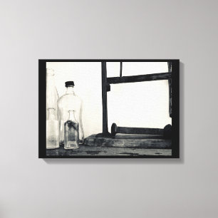  objecten - Industrieel Canvas wandkunst Afdruk