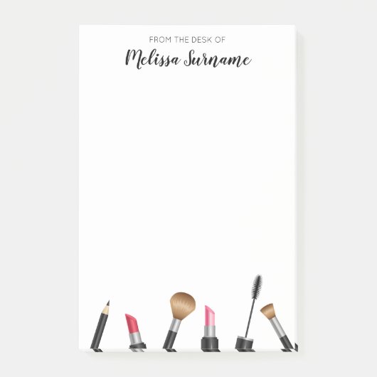 Objecten ontwerpen en persoonlijke naam maken post-it® notes (Voorkant)