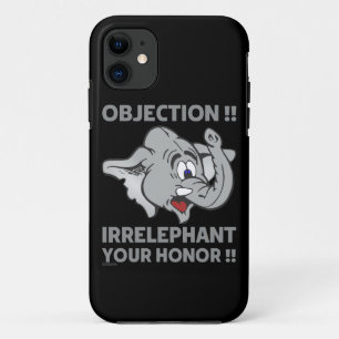 OBJECTIE! IRRELEPHANT UW HONOR! iPhone 11 HOESJE