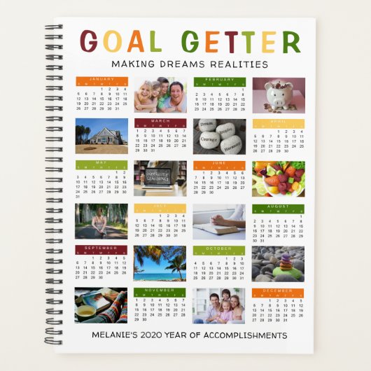 OBJECTIF 2020 GETTER Photo Visuel personnalisé (Devant)