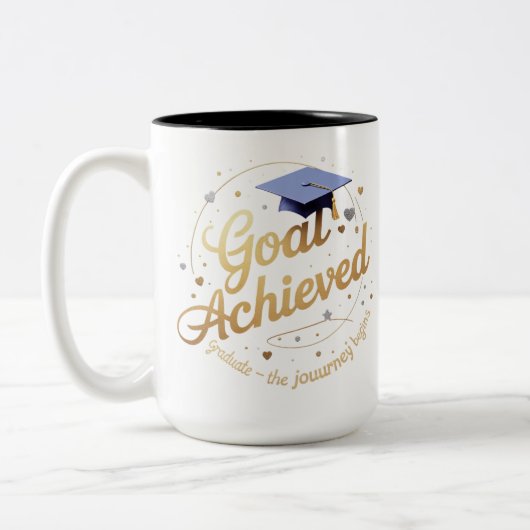 Objectif Atteint Voyage Mug (Gauche)