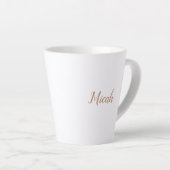 Objectif de motivation de l'or Rose Getter Mug (Angle droit)