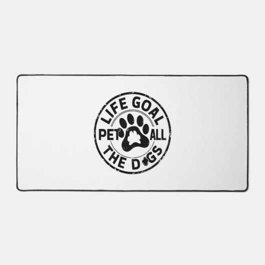 Objectif de vie caresser tous les chiens (Recto)