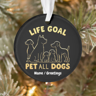 Objectif de vie caresser tous les chiens Un amour 