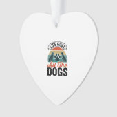 Objectif de vie Tous les chiens Conception vintage (devant)