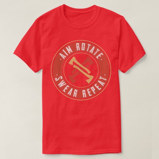 Objectif Faire pivoter Sweat Répéter Funny Ax Jete (Design devant)