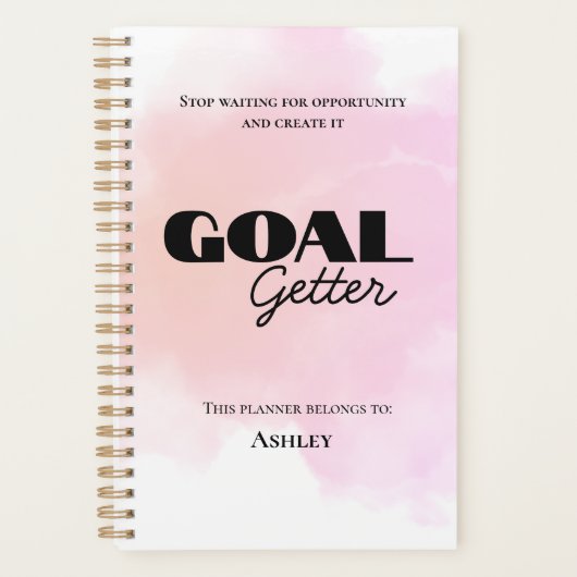 Objectif Getter Motivation Planner (Devant)