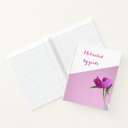 Objectif Motivé par les objectifs Carnet spiral (Intérieur)