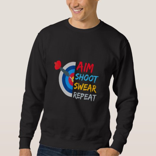 Objectif Tir Sweat Répéter Cible de flechettes Dar (Devant)