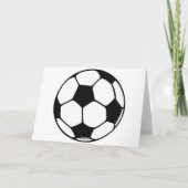 Objectifs de football Cartes de voeux (Dos)