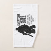 Objectifs de tous les besoins (hockey) (Serviette à main)