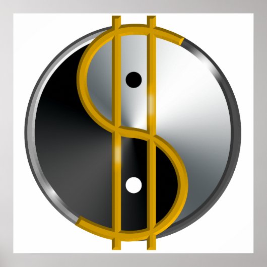 Objectivist Yin/Yang poster (Voorkant)