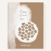 objet_11_lotus carnet en spirale de la boîte de gr (Devant)