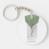 objet_1_calathea acryl sleutelhanger (Voorkant)