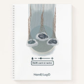 objet_2_rain carnet de contrôle en spirale (Devant)