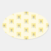 OBjet_3_sun-regelmeter Ovale Sticker (Voorkant)