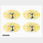 OBjet_3_sun-regelmeter Ovale Sticker (Vel)