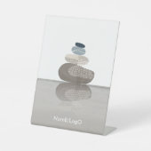 objet_7_layer reclamebord met voetstuk (Voorkant)