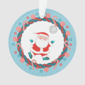 Objet de Noël de volley-ball (devant)