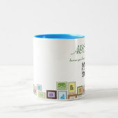 Objet immobilier d'ABC de modèle de tasse de café (Centre)