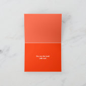 Objet superflu - carte de remerciements (Intérieur)