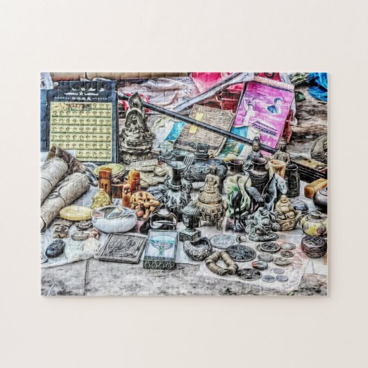 Objets chinois objet caché Jigsaw Puzzle (Horizontal)