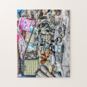 Objets chinois objet caché Jigsaw Puzzle (Vertical)
