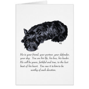 Objets de Souvenir Écossais Terrier - MÂLE