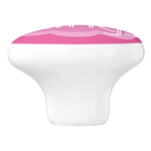 objets spéciaux organisation bouton de fleur rose (Côté)