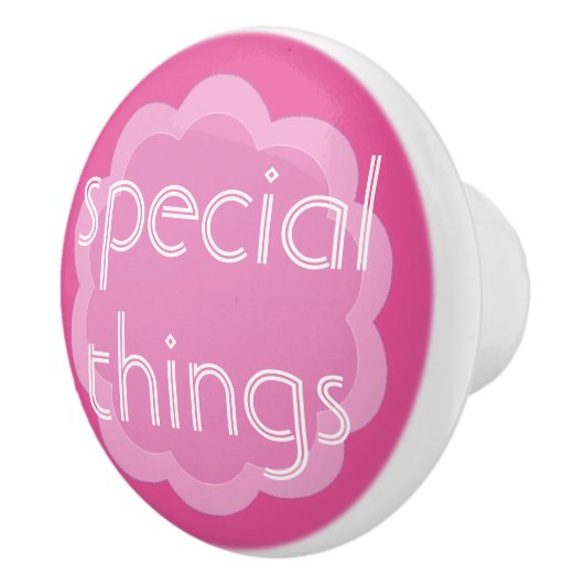 objets spéciaux organisation bouton de fleur rose (Droite)