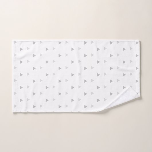 Objets superflus de Bohème et triangles grises (Serviette à main)