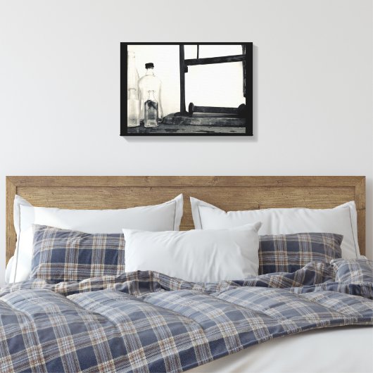 Objets vintages Toile industrielle (Insitu(Chambre))