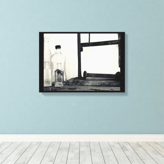 Objets vintages Toile industrielle (Insitu (Plancher de Bois))