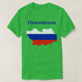 Oblast Penza Rusland T-shirt (Design voorkant)