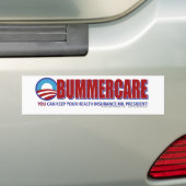 Obligatiezorg Bumpersticker (Op auto)