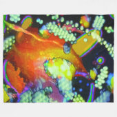 Oblivion Bliss Fleece Blanket (Voorkant (Horizontaal))