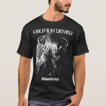 Oblivion des T-shirts nié la misanthropie