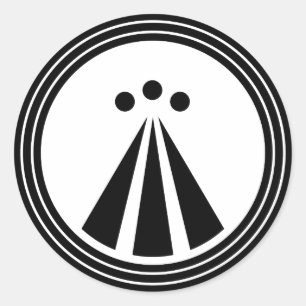 OBOD-symbool Ronde Sticker