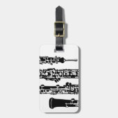 Oboe Bagagelabel (Voorkant verticaal)