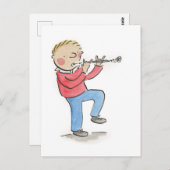 Oboe Briefkaart (Voorkant / Achterkant)