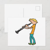 Oboe Briefkaart (Voorkant / Achterkant)