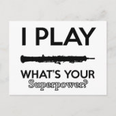 oboe-design briefkaart (Voorkant)