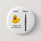 Oboe/Duck Button (Voorkant)
