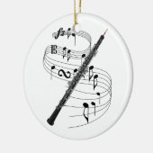 Oboe Keramisch Ornament (Links)