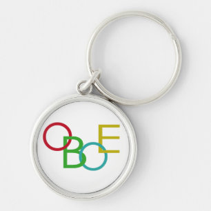 OBOE Letters Sleutelhanger