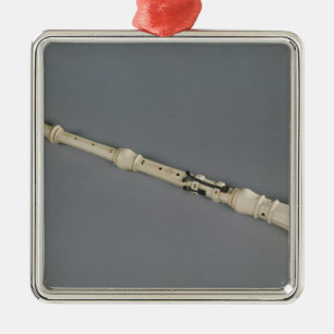 Oboe Metalen Ornament
