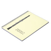 Oboe Musician Music Teacher Notitieboek (Linkerzijde)