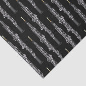 Oboe Musician Music Teacher Tissuepapier (Detail)