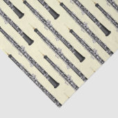 Oboe Musician Music Teacher Tissuepapier (Detail)