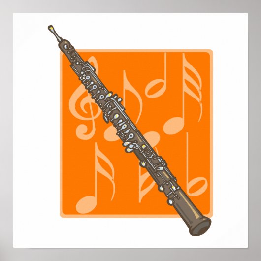 Oboe Poster (Voorkant)